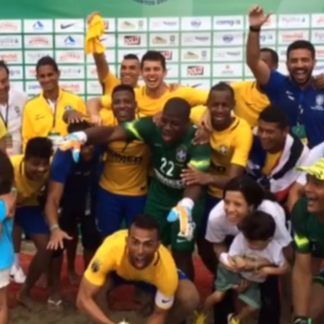 Em boa fase, Brasil enfrenta Japão na abertura do Mundialito Beach Soccer, em Santos